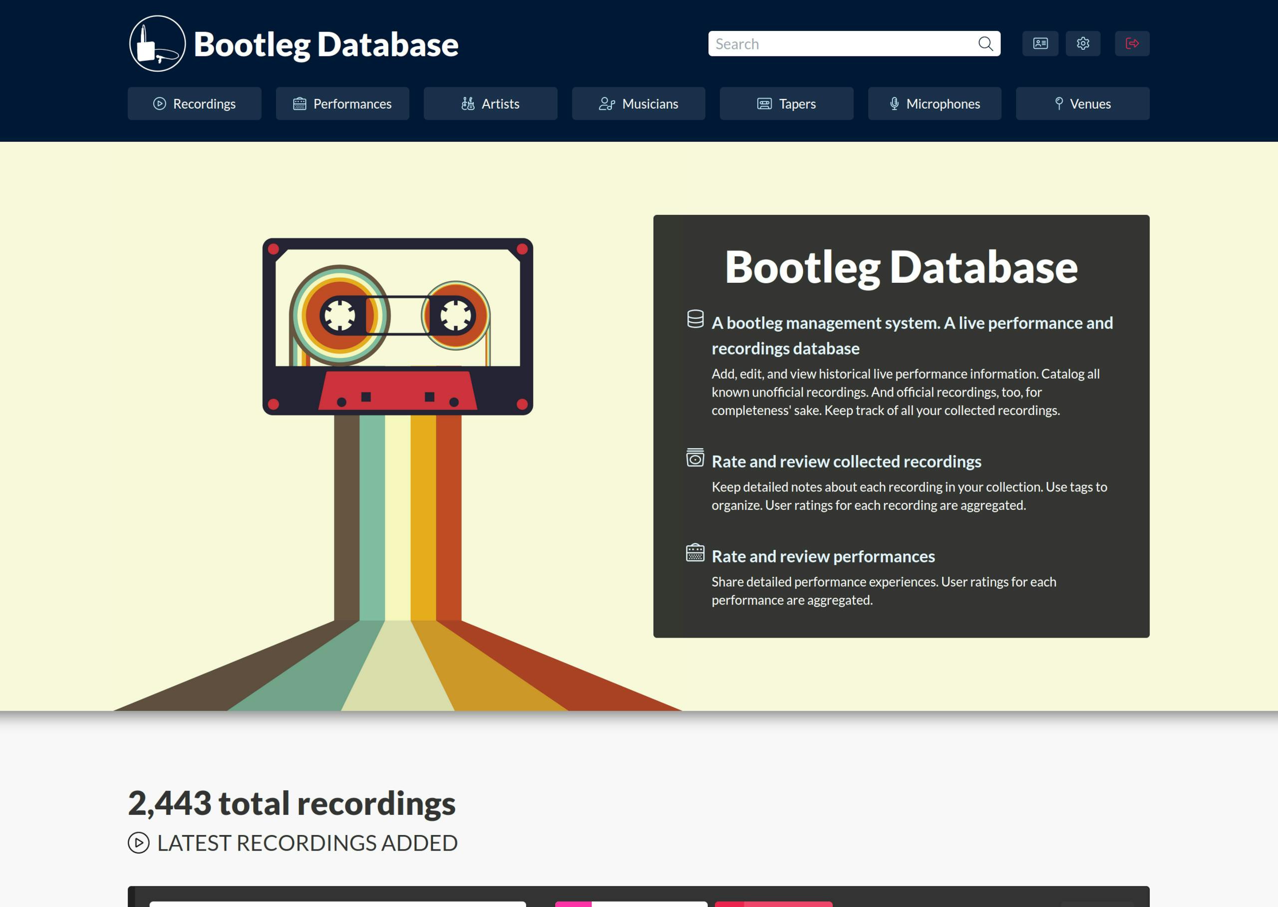Bootleg Database
